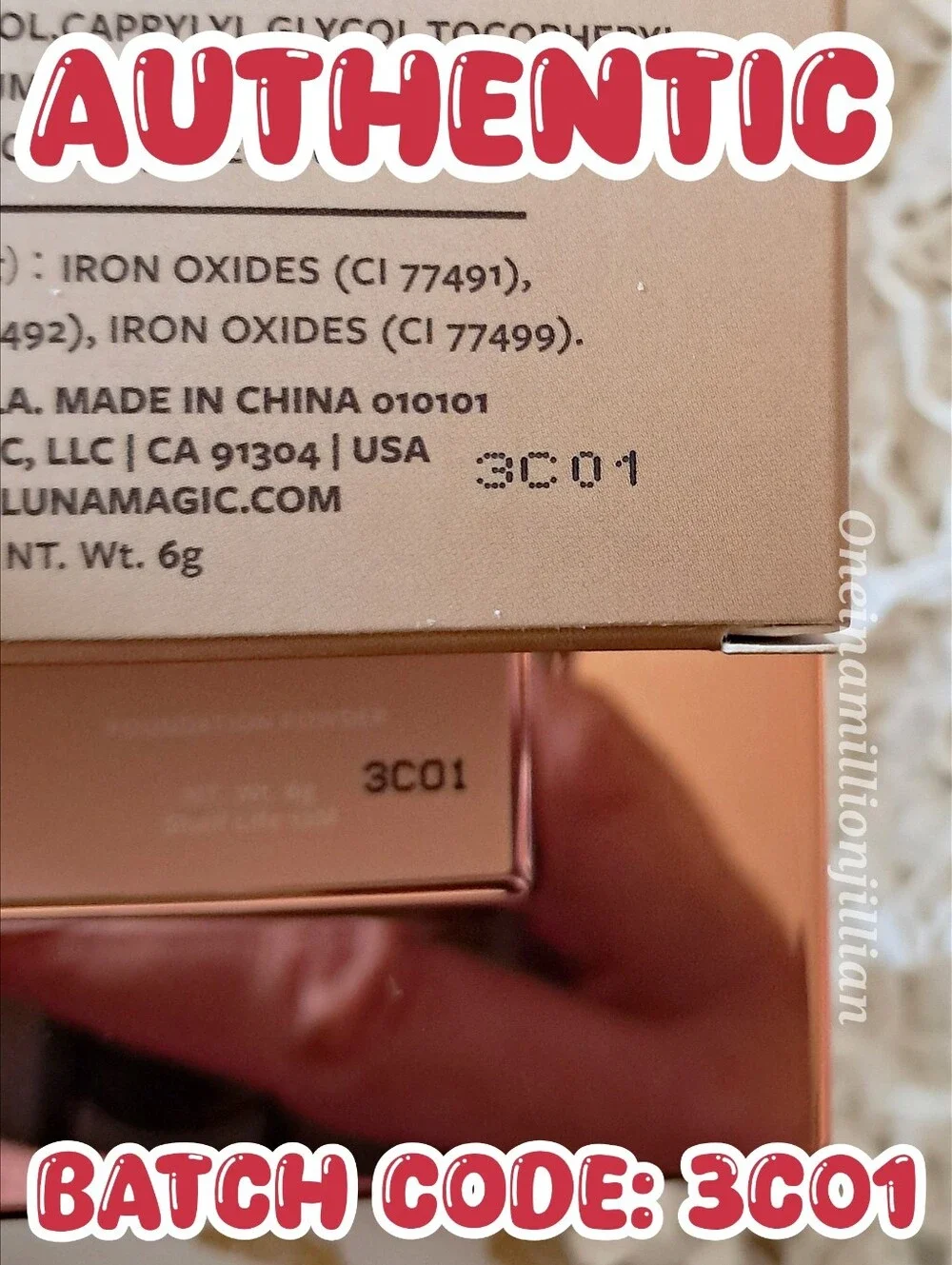 Luna Magic Soft Perfection Powder Foundation - Light